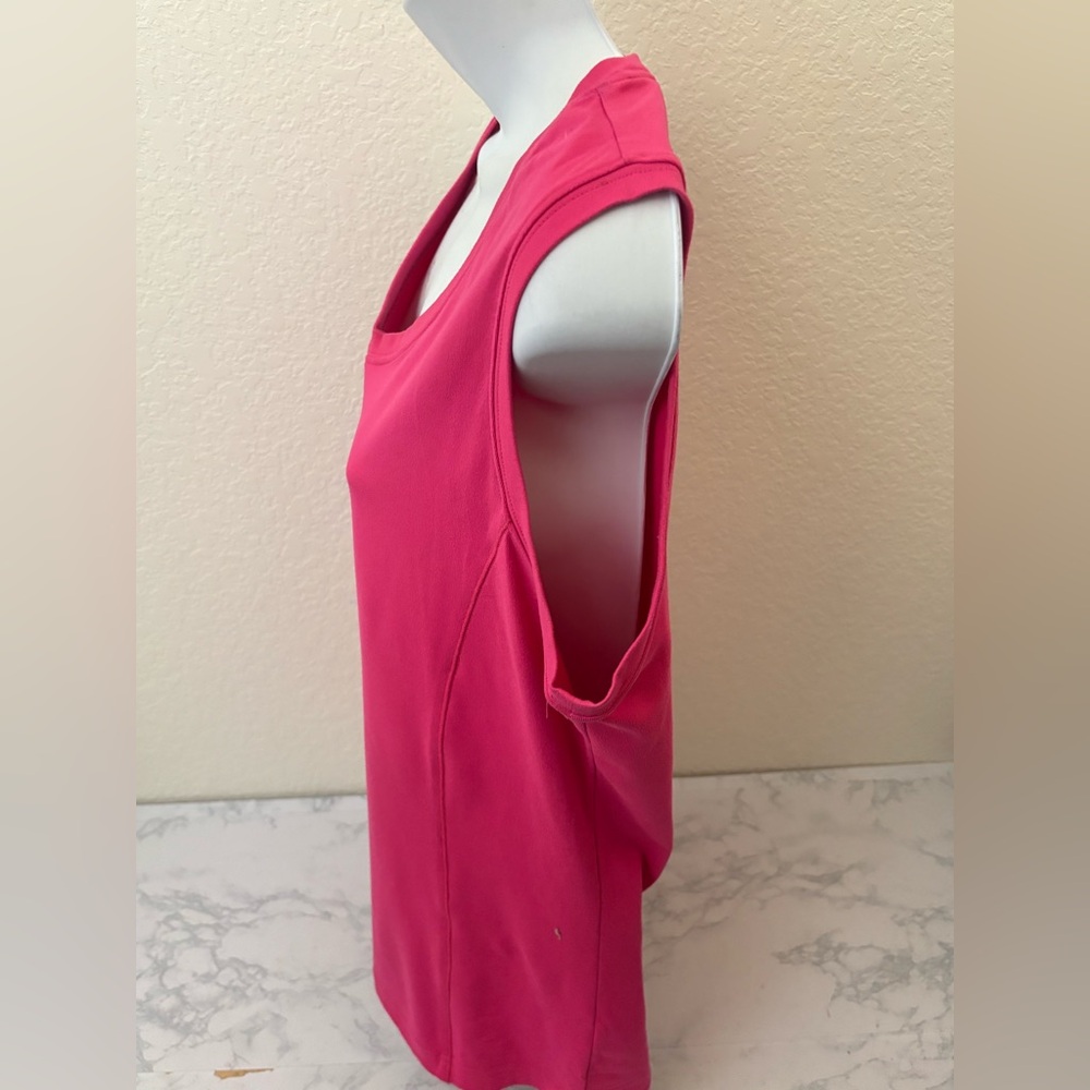 BCG Athletic Top Women’s L Pink Pullover Sleeveless Stretchy Workout Shirt - Picture 2 of 4